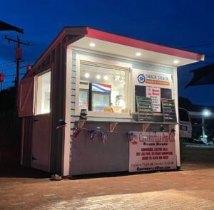 The Snack Shack - a tiny commercial kitchen at the Hyannis Harbor Overlook, Cape Cod