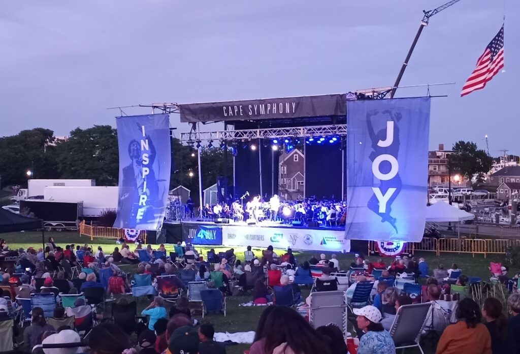 Joy for July Cape Symphony Concert at Aselton Park in Hyannis